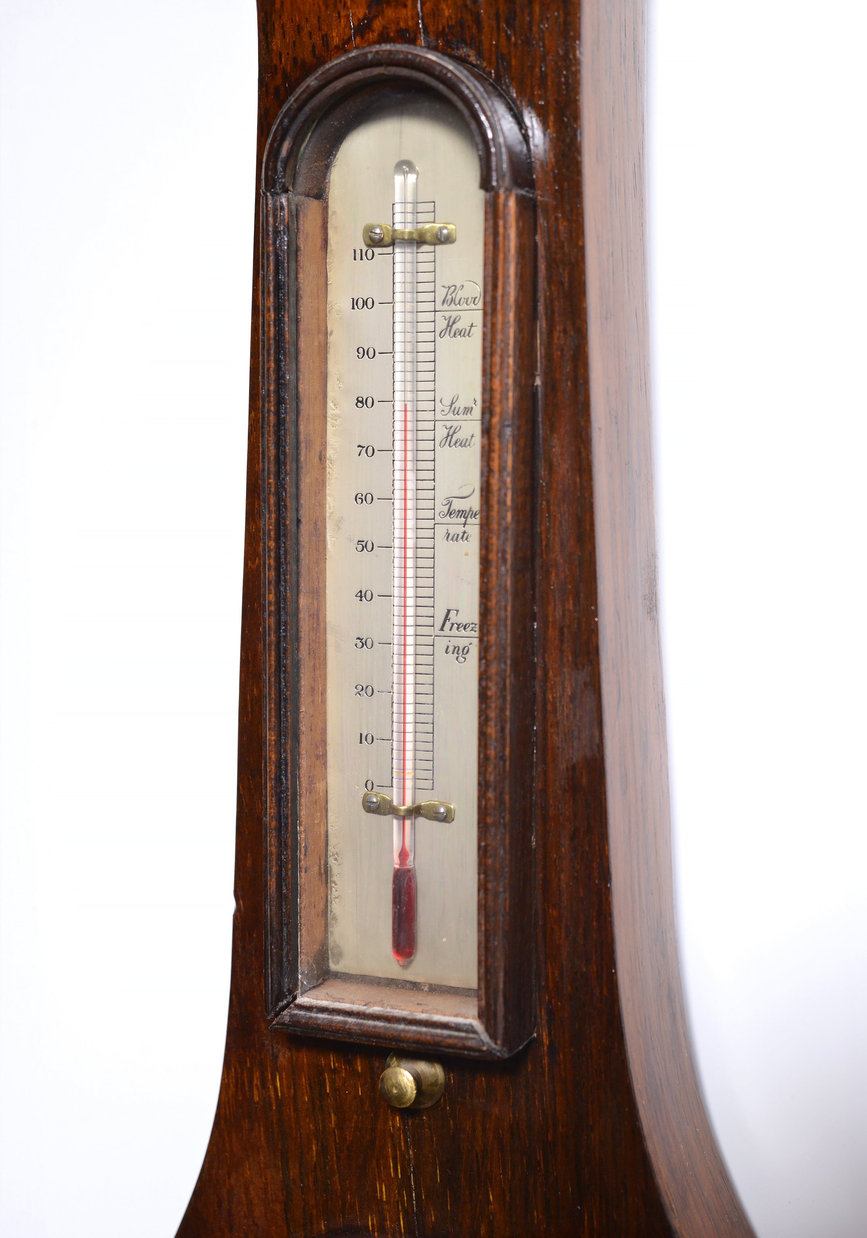 Half Barometer 5 dial Elegant Victorian Barometer First half of 19th century by S Pfa ...
