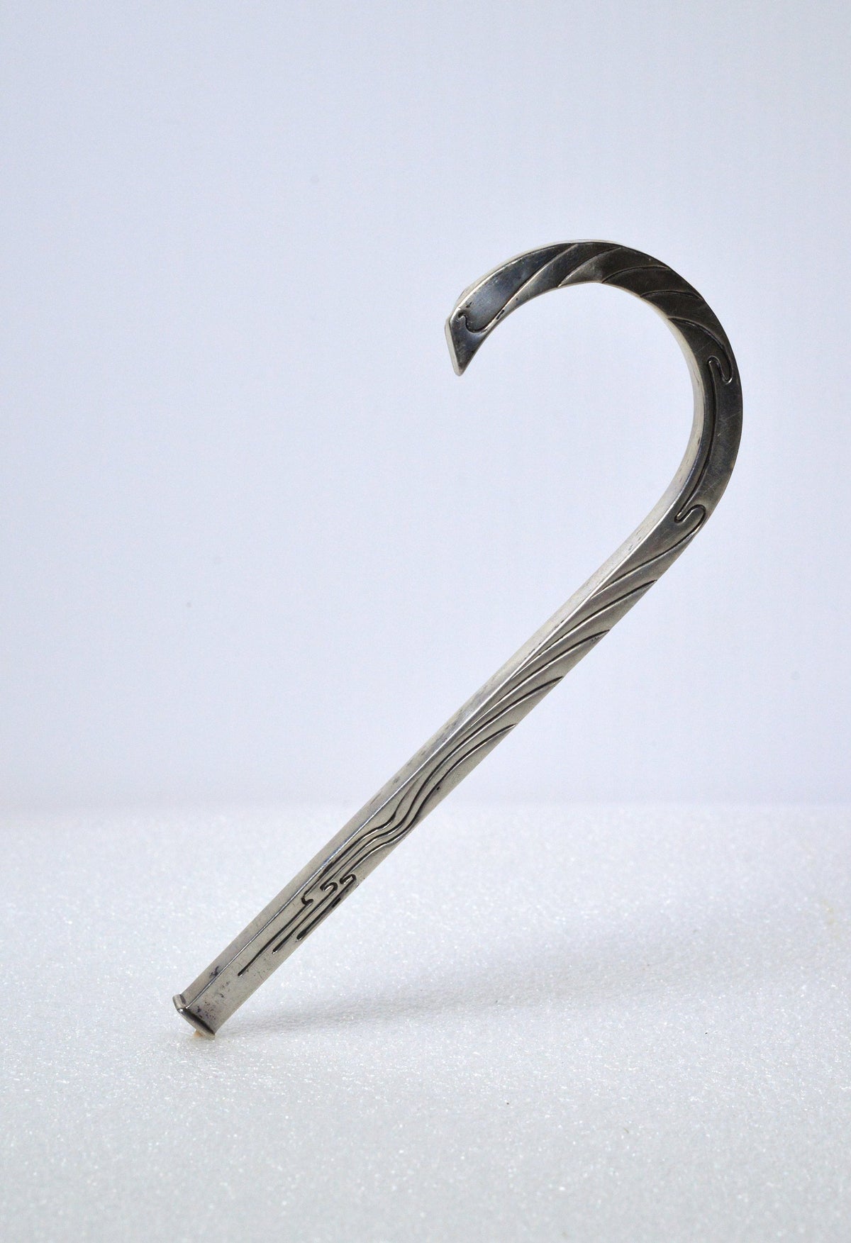 early 20C antique silver handle for umbrella cane art nouveau jugendstil